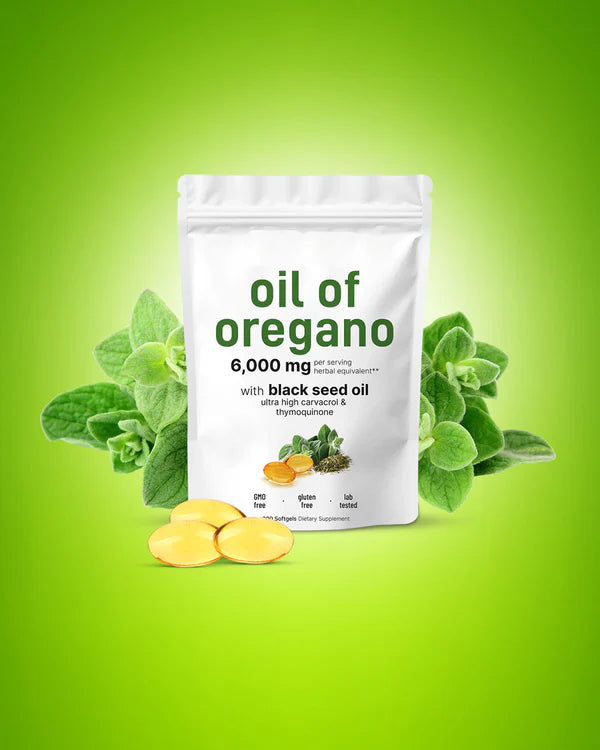 Aceite de Orégano + Aceite de semilla negra (Carvacol) | Natuviora™