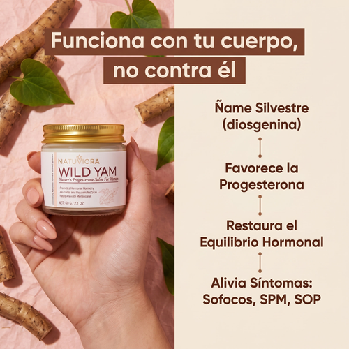 WILD YAM - CREMA DE ÑAME SALVAJE