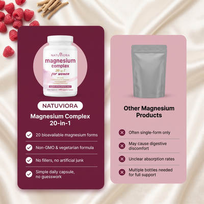 Magnesium Complex 20-in-1 for Women — Sleep, Stress & Hormone Balance Support