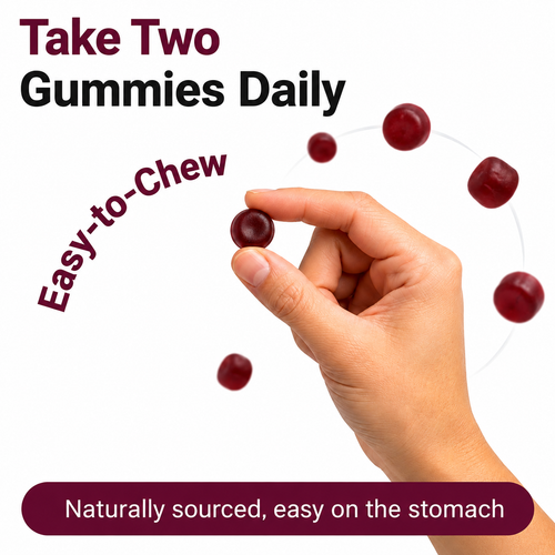Organic Beet Root Gummies – Nitric Oxide, Blood Flow & Performance Support, 2040mg