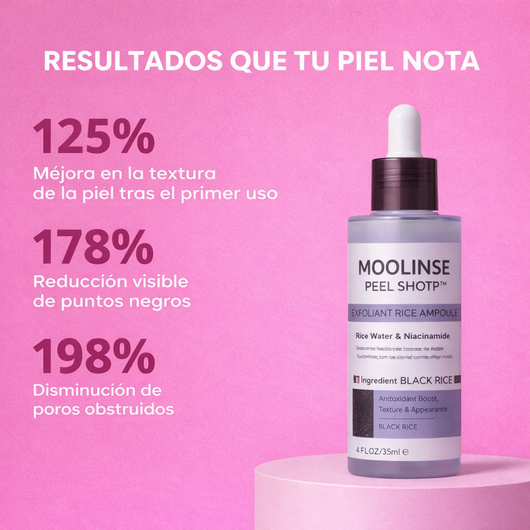 Moonlise - Sérum Exfoliante  De Arroz Negro