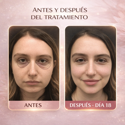 CREMA CON LUZ INFRARROJA PARA CONTORNO DE OJOS