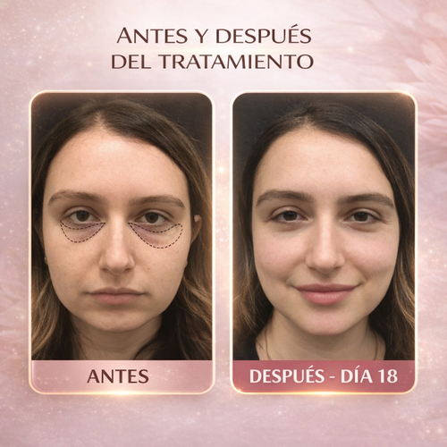 CREMA CON LUZ INFRARROJA PARA CONTORNO DE OJOS