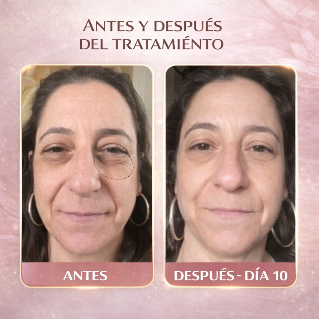 CREMA CON LUZ INFRARROJA PARA CONTORNO DE OJOS