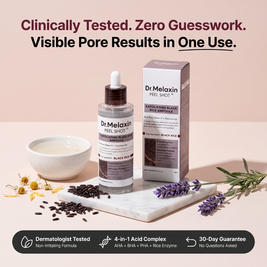 Peel Shot Exfoliating Black Rice Ampoule 80ml