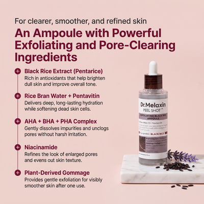 Peel Shot Exfoliating Black Rice Ampoule 80ml