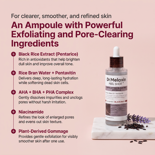 Peel Shot Exfoliating Black Rice Ampoule 80ml