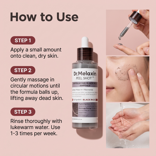 Peel Shot Exfoliating Black Rice Ampoule 80ml